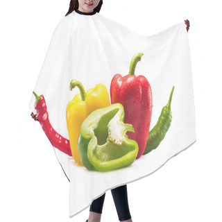 Personality  Different Fresh Peppers  Hair Cutting Cape