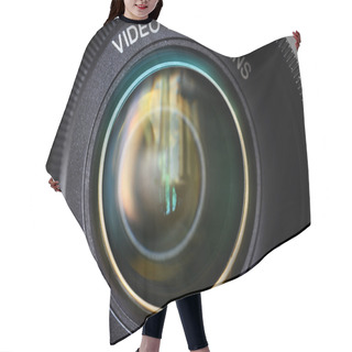 Personality  Camera Lens Hair Cutting Cape