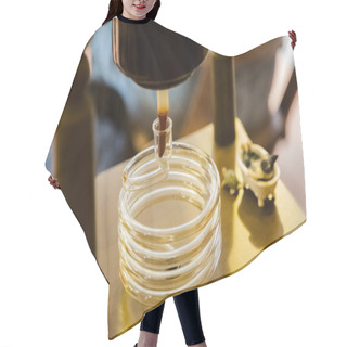 Personality  Iced Coffee Dripper Hair Cutting Cape