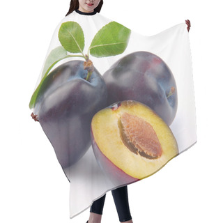 Personality  Plum And Leaves Hair Cutting Cape