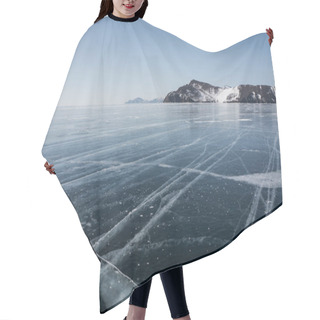 Personality  Landscape With Frozen Sea Hair Cutting Cape