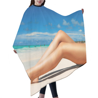Personality  Women's Legs Hair Cutting Cape