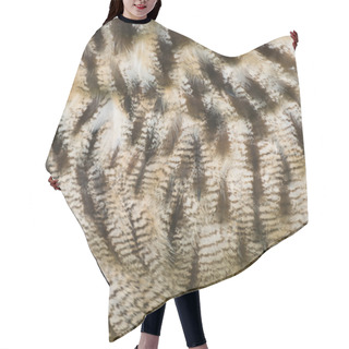 Personality  Owl Feathers Hair Cutting Cape