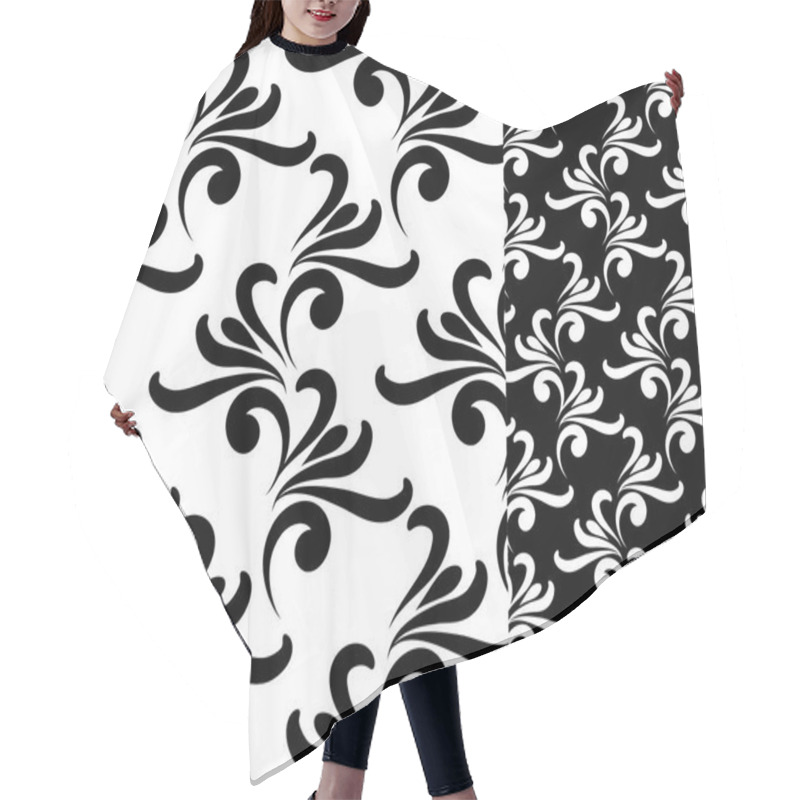 Personality  Floral Decorative Background Hair Cutting Cape
