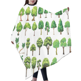 Personality  Tree Set Hair Cutting Cape
