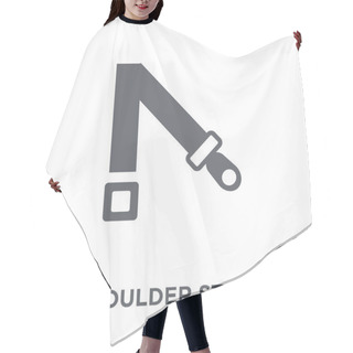 Personality  Shoulder Strap Icon. Shoulder Strap Design Concept From Army Collection. Simple Element Vector Illustration On White Background. Hair Cutting Cape