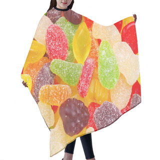 Personality  Colorful Candy Hair Cutting Cape