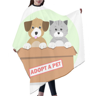 Personality  Adopt A Pet Cat And Dog Hair Cutting Cape