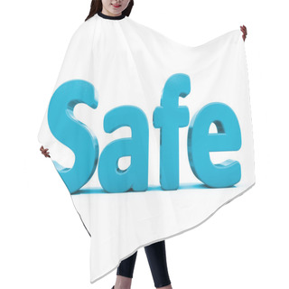 Personality  3d Word Safe Hair Cutting Cape