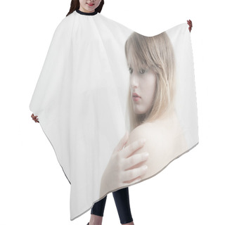 Personality  Porcelain Doll Hair Cutting Cape