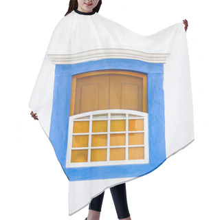 Personality  Colorful Vintage Window. Hair Cutting Cape