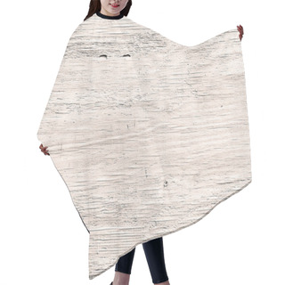 Personality  White Wooden Textured Background For Compositions And Billboards Hair Cutting Cape