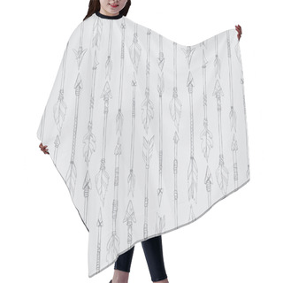 Personality  Arrows Seamless Pattern Hair Cutting Cape