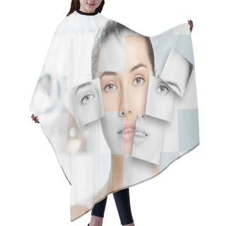 Personality  Beauty Portrait Hair Cutting Cape