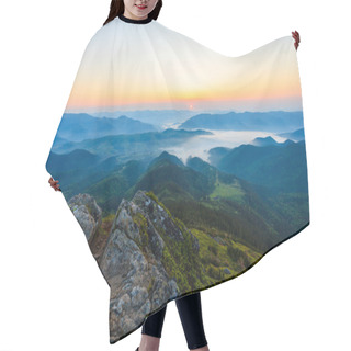 Personality  Flourishing In The Mountains Hair Cutting Cape