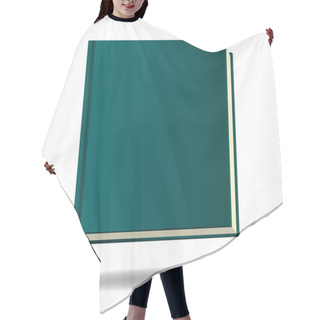 Personality  Book Vector Hair Cutting Cape