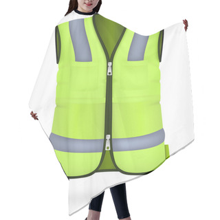 Personality  Safety Vest Hair Cutting Cape