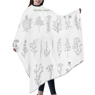 Personality  Herbs And Flowers Hair Cutting Cape