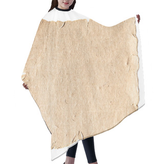 Personality  Blank Aged Paper Texture Hair Cutting Cape