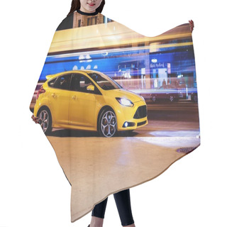 Personality  Stop Motion Car Concept Hair Cutting Cape