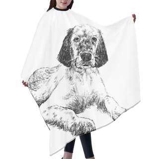 Personality  English Setter Hair Cutting Cape