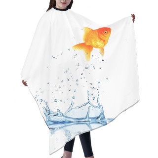 Personality  Golden Fish Hair Cutting Cape