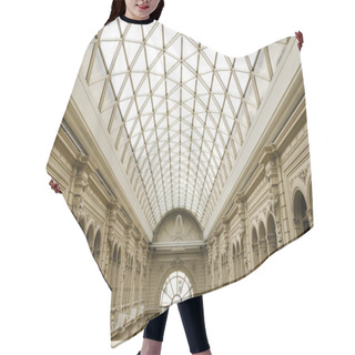 Personality  Vaulted Glass Ceiling Inside Galerias Pacifico, An Exclusive Shopping Center Hair Cutting Cape