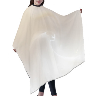 Personality  Cream Background Hair Cutting Cape
