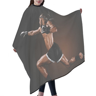 Personality  Muay Thai Fighter  Hair Cutting Cape