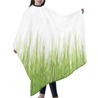 Personality  Green Grass Hair Cutting Cape