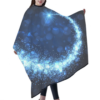 Personality  Magic Blue Swirl Hair Cutting Cape