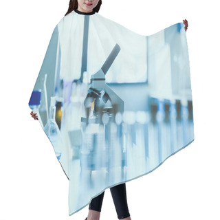 Personality  Modern Medical Equipment At Testing Laboratory Hair Cutting Cape