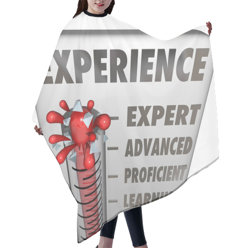 Personality  Experience Measurement Expert To Novice Level Hair Cutting Cape