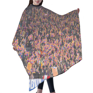 Personality  FC Barcelona Supporters Hair Cutting Cape