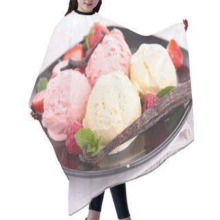 Personality  Ice Cream Close Up Hair Cutting Cape