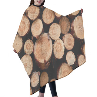 Personality  Firewood Hair Cutting Cape