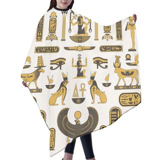 Personality  Ancient Egyptian Symbols Hair Cutting Cape