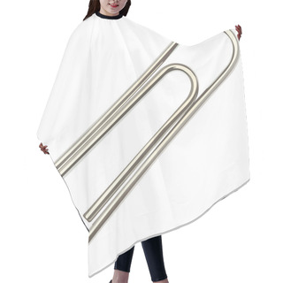 Personality  Paperclip Hair Cutting Cape