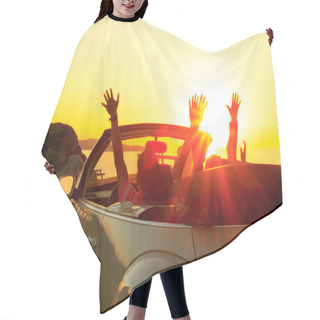 Personality  Cabriolet Sunset Hair Cutting Cape
