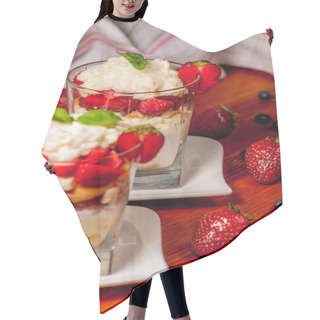 Personality  Trifle Cake Hair Cutting Cape