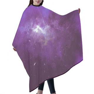 Personality  Beautiful Space Background With Stars Sky And Galaxies And Constellations In Outer Space. 3d Rendering Hair Cutting Cape