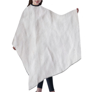 Personality  White Calico Fabric Cloth Background Texture Hair Cutting Cape