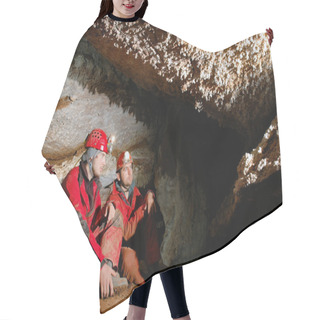 Personality  Spelunkers In A Cave Hair Cutting Cape