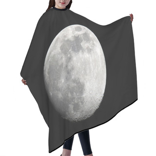 Personality  Moon With Black Sky Background At Night Hair Cutting Cape