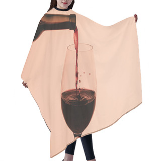 Personality  Pouring Red Wine Hair Cutting Cape