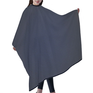 Personality  Dark Blue Wall Texture Background With Darkened Edges Hair Cutting Cape