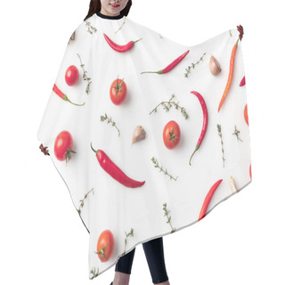 Personality  Vegetables Hair Cutting Cape