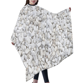 Personality  White Stones Texture Hair Cutting Cape