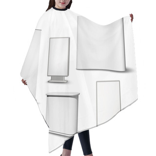 Personality  Blank Exhibition Equipment Collection Hair Cutting Cape