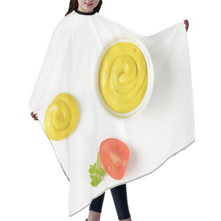 Personality  American Yellow Mustard Hair Cutting Cape